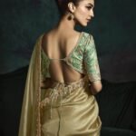 Crushed Tissue Sarees