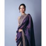 Purple Party Wear Jimmy Choo Saree